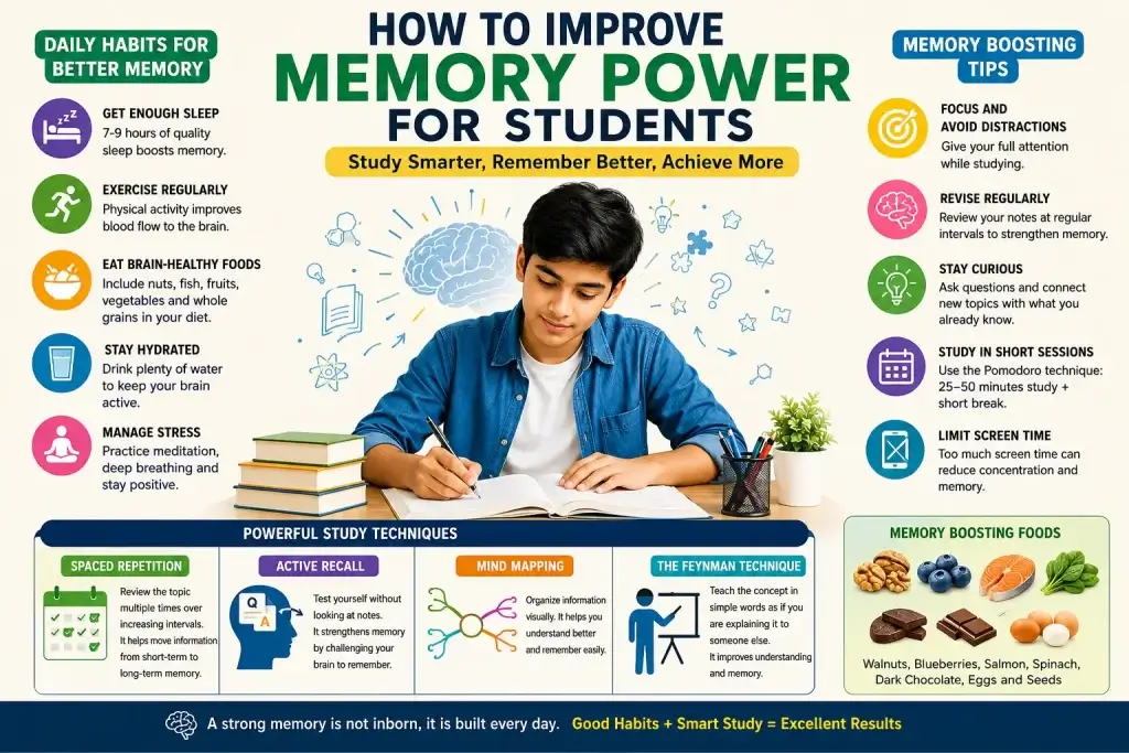 How to Improve Memory Power for Students