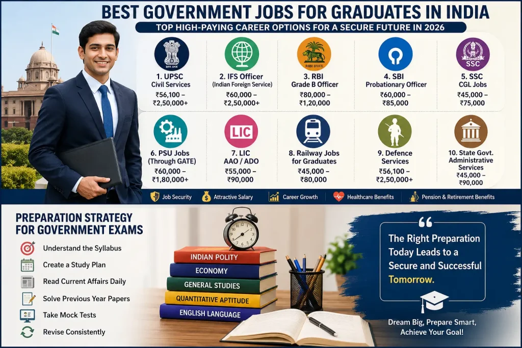 Best Government Job for Graduates in India