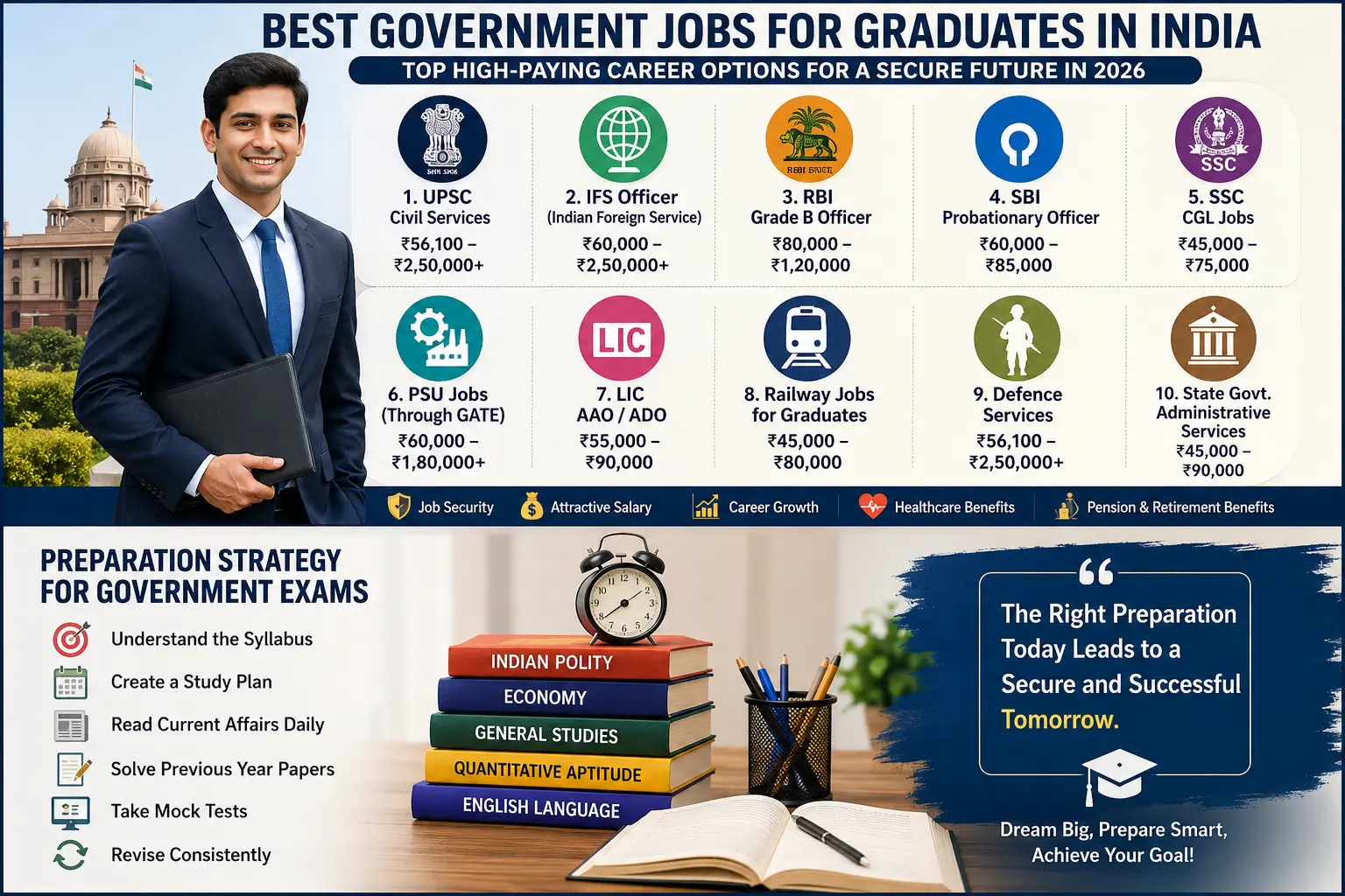 Best Government Job for Graduates in India