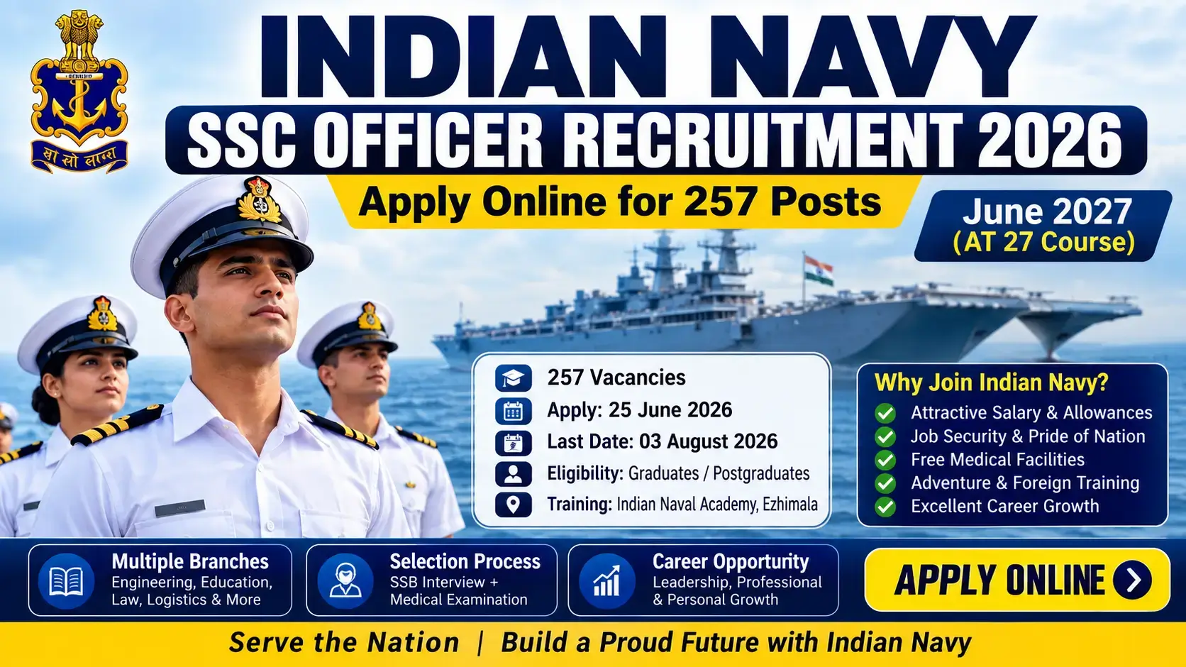 Indian Navy SSC Officer Recruitment 2026
