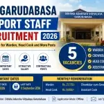 OAV Garudabasa Support Staff Recruitment 2026