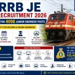 RRB JE Recruitment 2026